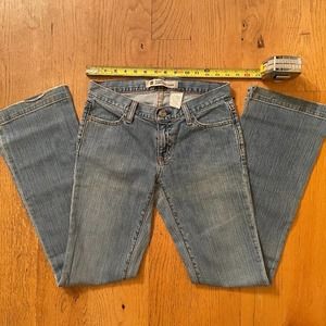 WOMEN Jeans Gap Long and Lean Light Blue Sz 1